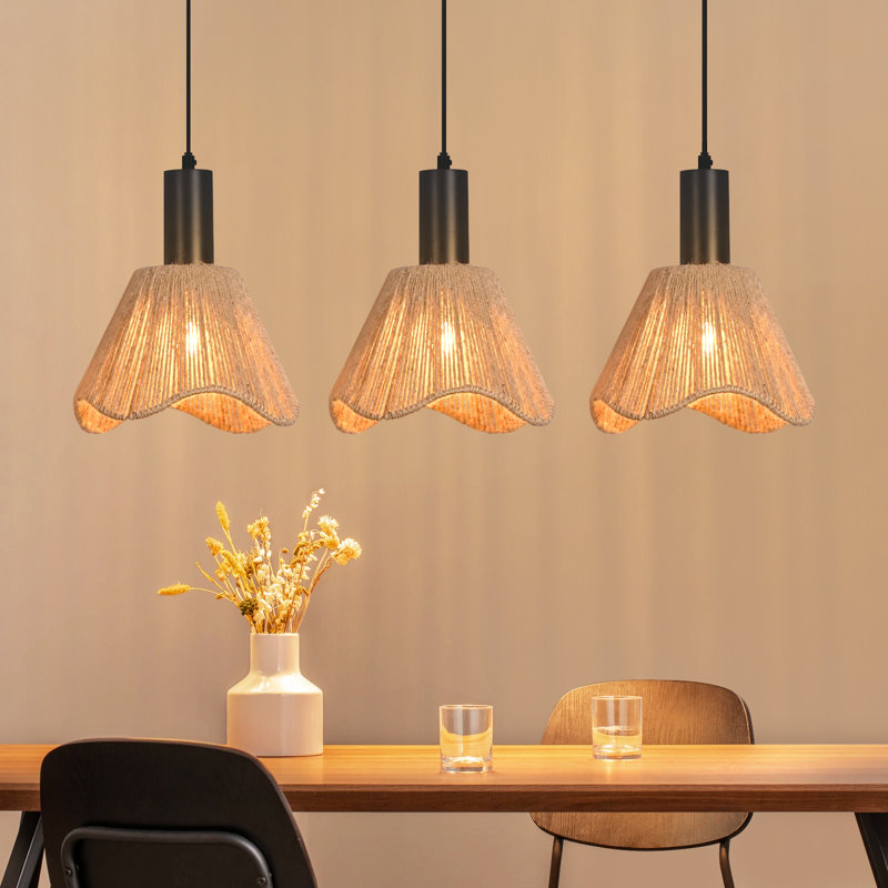 3 - Light Stainless Steel Bell Pendant