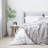 12.25"H Morgan Black/Grey/White Ombre Globe Shade Accent Lamp