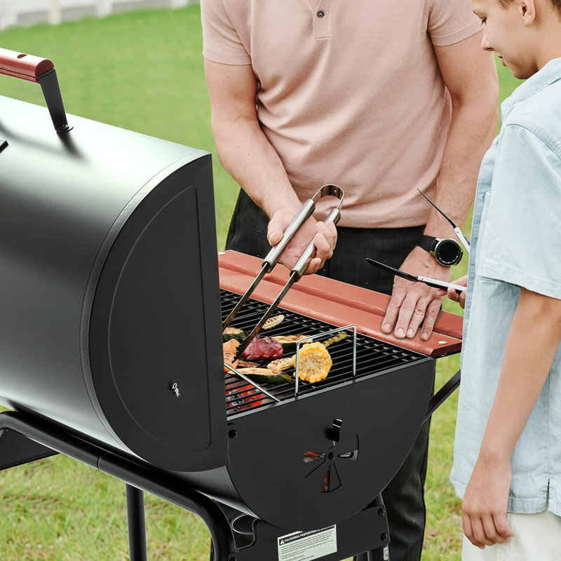 Barbecue au charbon 45,66 W Hoomic