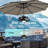 20" Outdoor Waterproof Caged Ceiling Fan with Lights - IP65 Wet Rated, Quiet DC Motor, 6-Speed Remote & App Control, Plug-in Gazebo Fan for Patio & Porch