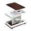 Table d'appoint multifonctionnelle avec plateau relevable et roulettes-810160758