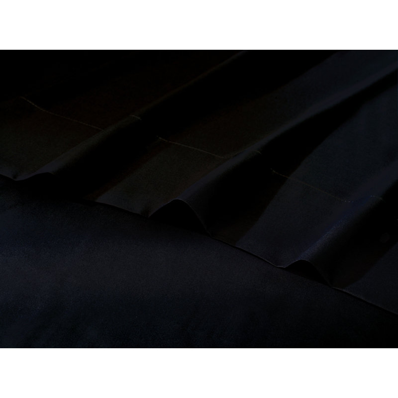 Videri Home Super Soft Sheet Set, Queen Sheet Set + Fitted Sheet + 2 Pillowcases, Black