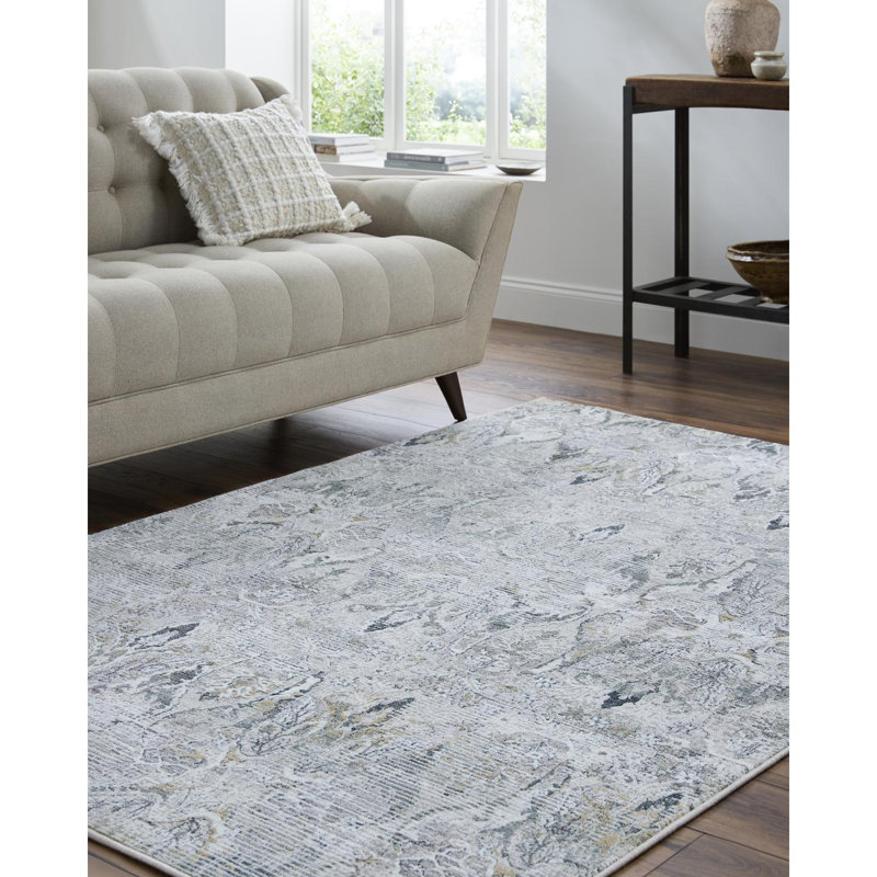 Almudena Machine Woven Indoor Rug, Rectangle 7'10" x 10'