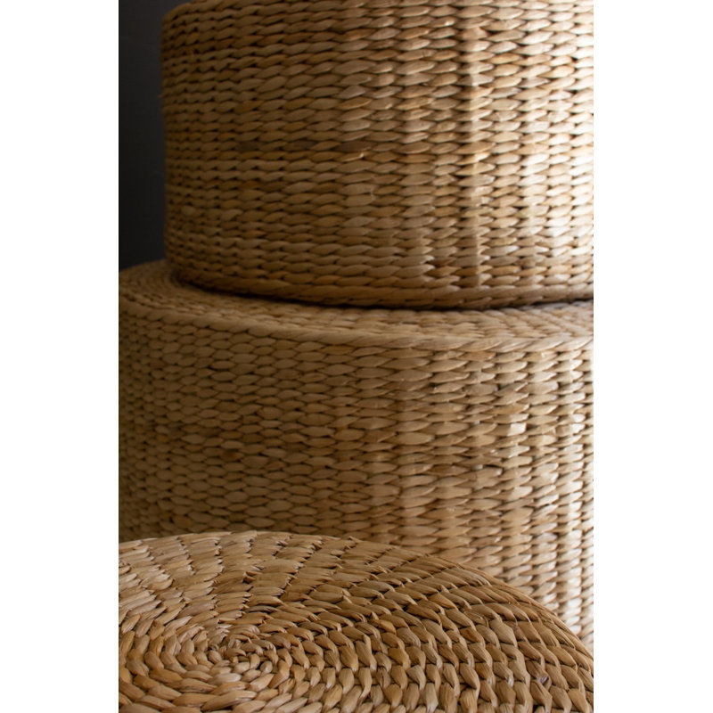  Ensemble de 3 marches naturelles H 12 po