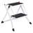 Delxo Steel Folding 2 Mini Stool Safe Step Stepladder with Carry Handle (4 Pack)