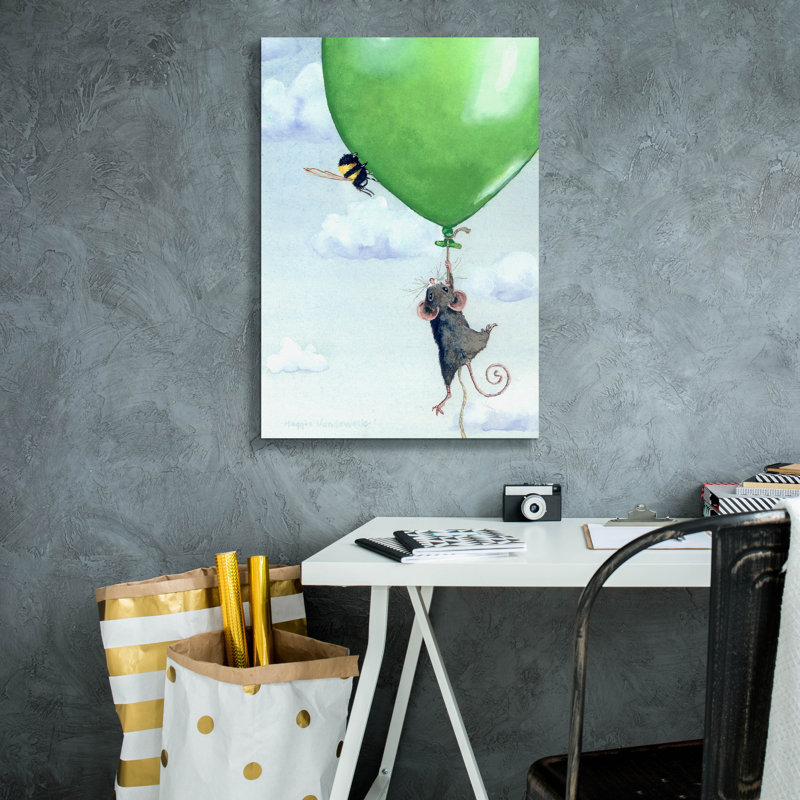 «Hi There» par Maggie Vandewalle, H 26 po x l 18 po x P 0,75 po