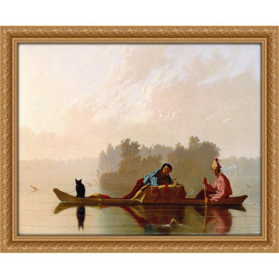 Fur Traders Descending the Missouri (1845)