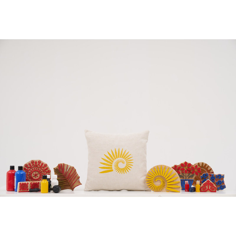 Decorative Cushion Cover, 50% Polyester / 50% Cotton, 16.9 x 16.9 Inches | Digital Print Design, Machine Washable at 86°F | Perfect for Home Decor, Living Room, and Bedroom Accent, Soft and Durable Fabric