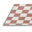 Tapis blanc à carreaux lavable à la machine-98215328
