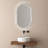 Oleggio Metal Flat Wall Mirror-1686788079