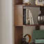 Cuadra Corner Bookcase-450474411