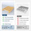 Structure de lit plateforme en bois massif à profil bas-664296420-664296424