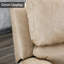 Fauteuil inclinable électrique en similicuir Dorae
