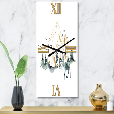 Metal Wall Clock