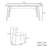 Modern light luxury rectangular dining table set-102627622