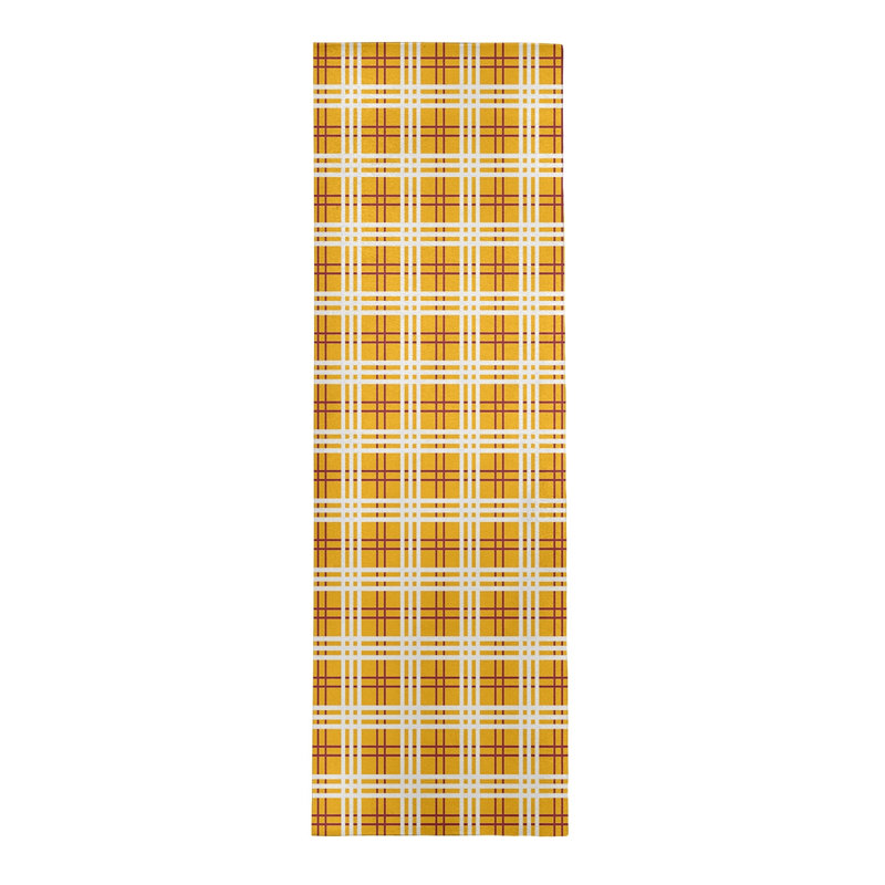 Plaid Indoor Rug, Runner 2'6" x 8'