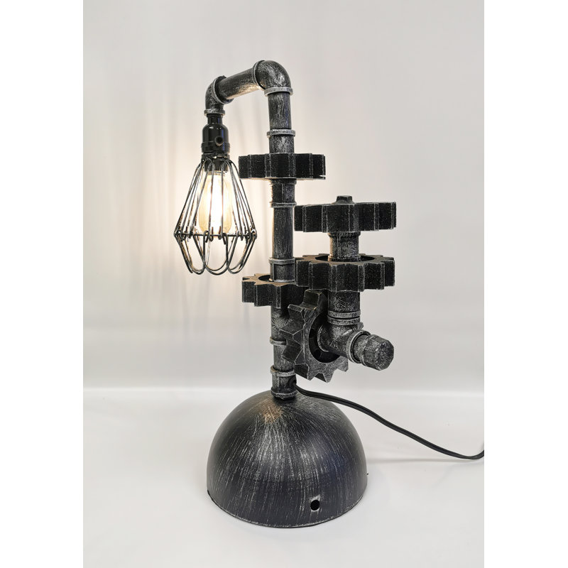Lampe de bureau industrielle Steampunk