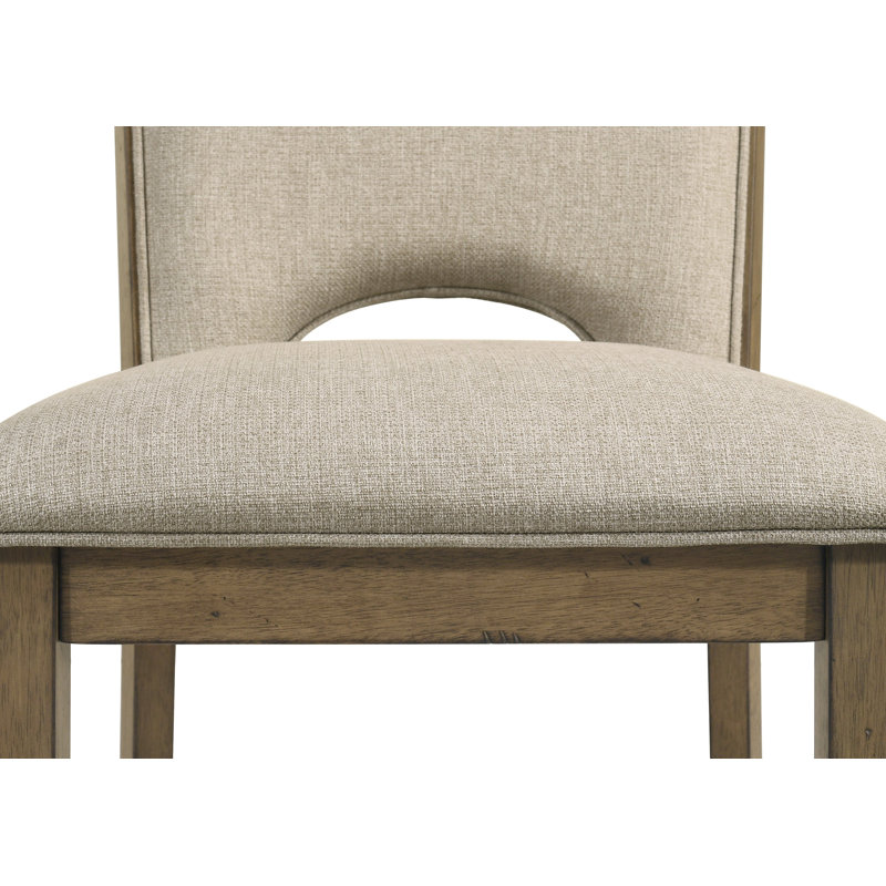 Ensemble de hauteur de comptoir extensible Cockrell brun / beige, 5 Pieces: Table, 4 Chairs