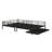 Metal Bunk Bed With Trundle-1893343110