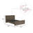 Galanto Platform Bed Base With Headboard