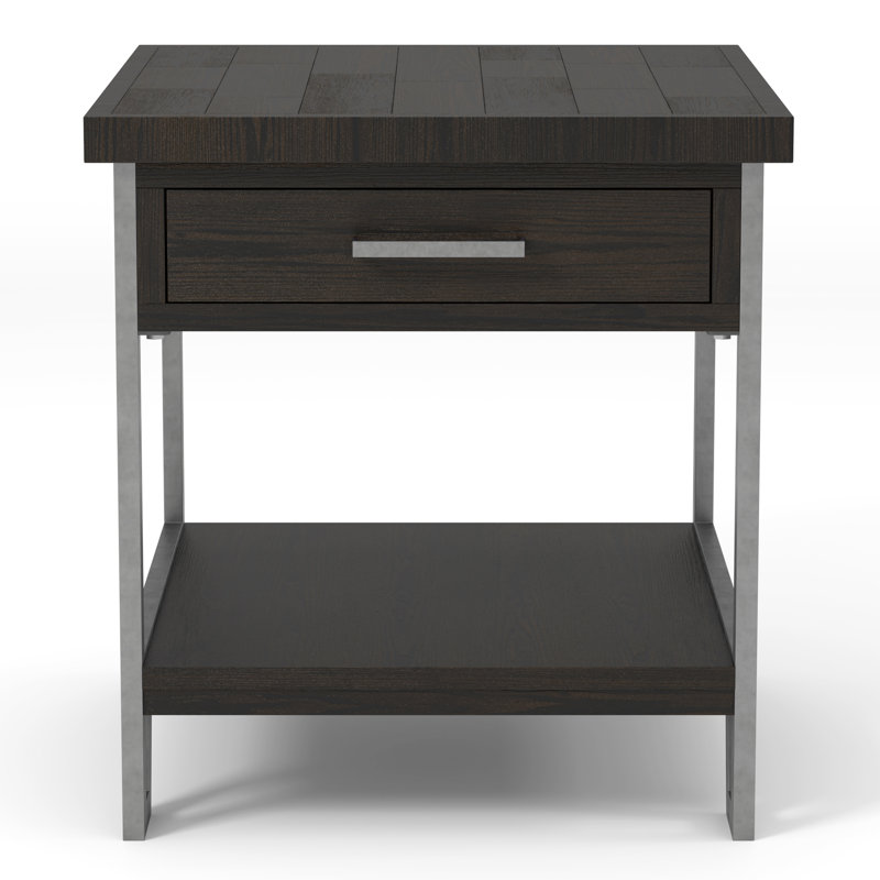 Table de bout avec rangement Archlebov