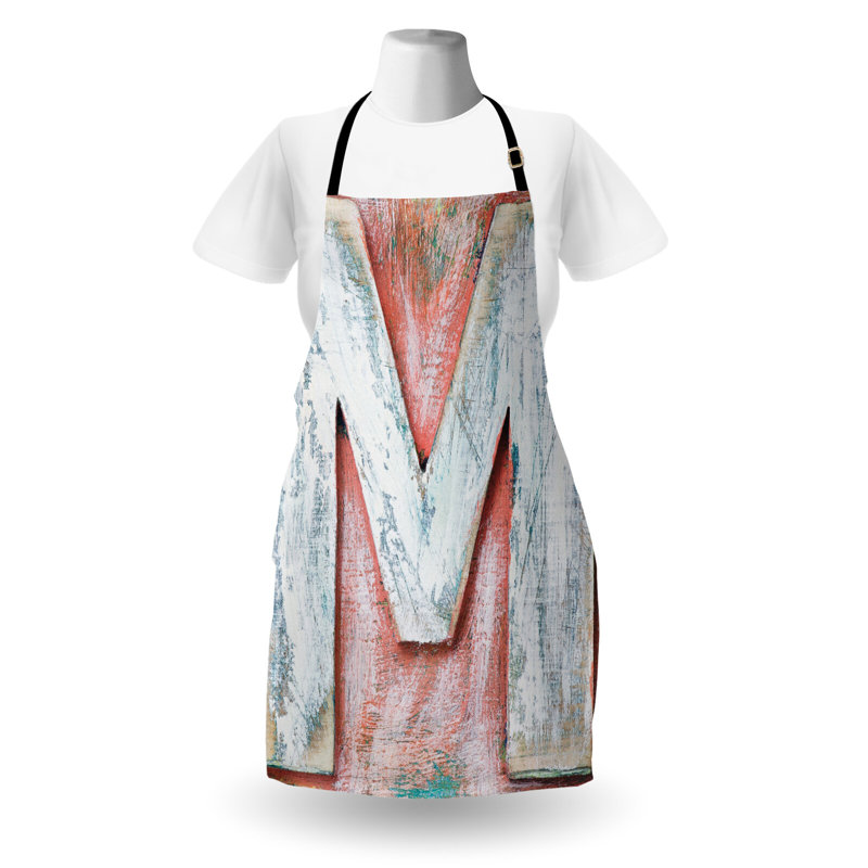 No Pattern Bib Apron