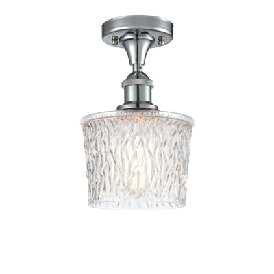 Plafonnier semi-encastré 1 lumière 6,5 po Camire