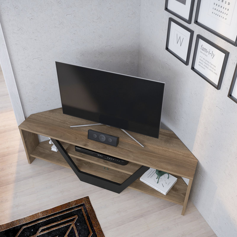 Sares Corner TV Stand for TVs up to 55" - Stylish Console