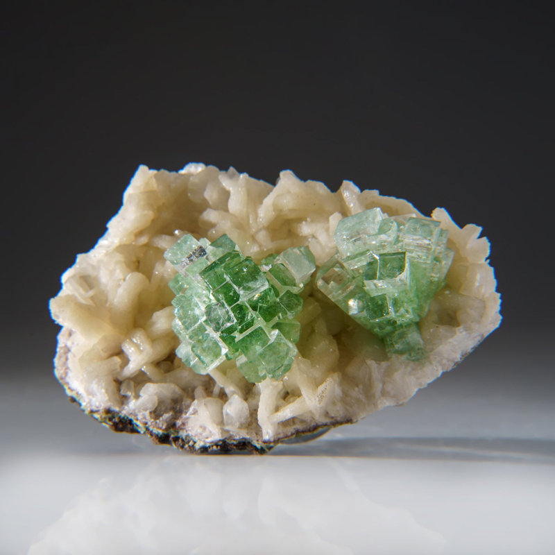 Fluorapophyllite Landscape & Nature Crystal