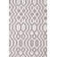 Dajahn géométrique tissé à la main et recyclé P.E.T. Tapis gris / ivoire-1818646278