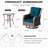 Wicker Patio Furniture Set - 3 Piece Rattan Outdoor Sectional Conversation Sets 2 Piece Wicker Hang Gliding  Chairs And 1 Side Table
