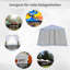 Mcclinton 3m x 3m Steel Party Tent-625685705