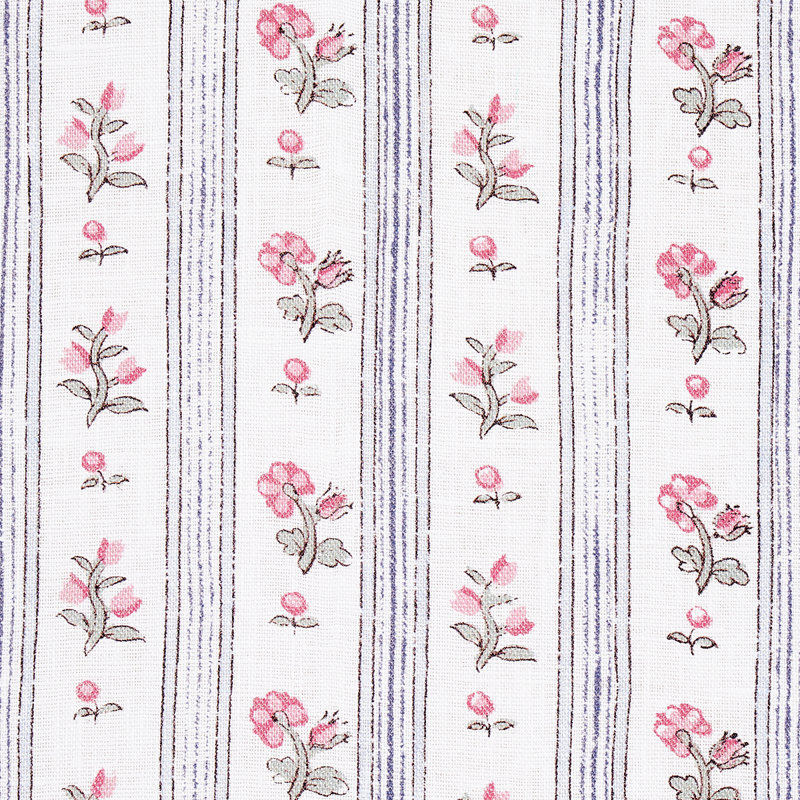 Tissu Cabanon, Rose