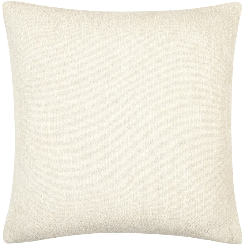 Puako Accent Pillow, H 18 po x l 18 po, Blanc, Mélange de duvet