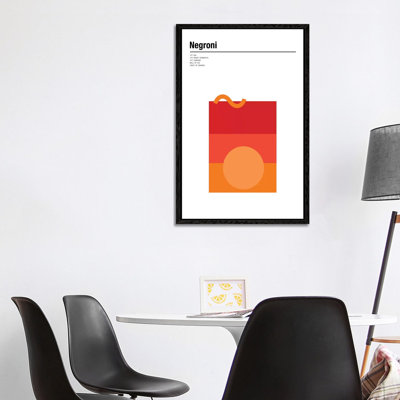 Negroni by Nick Barclay - Print on Canvas