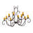 Fedeli 10 - Light Dimmable Empire Chandelier-780356578