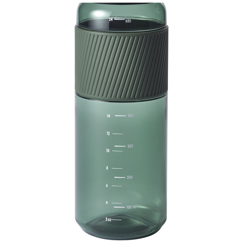 Tritan Plastic Water Bottle, Dark Green