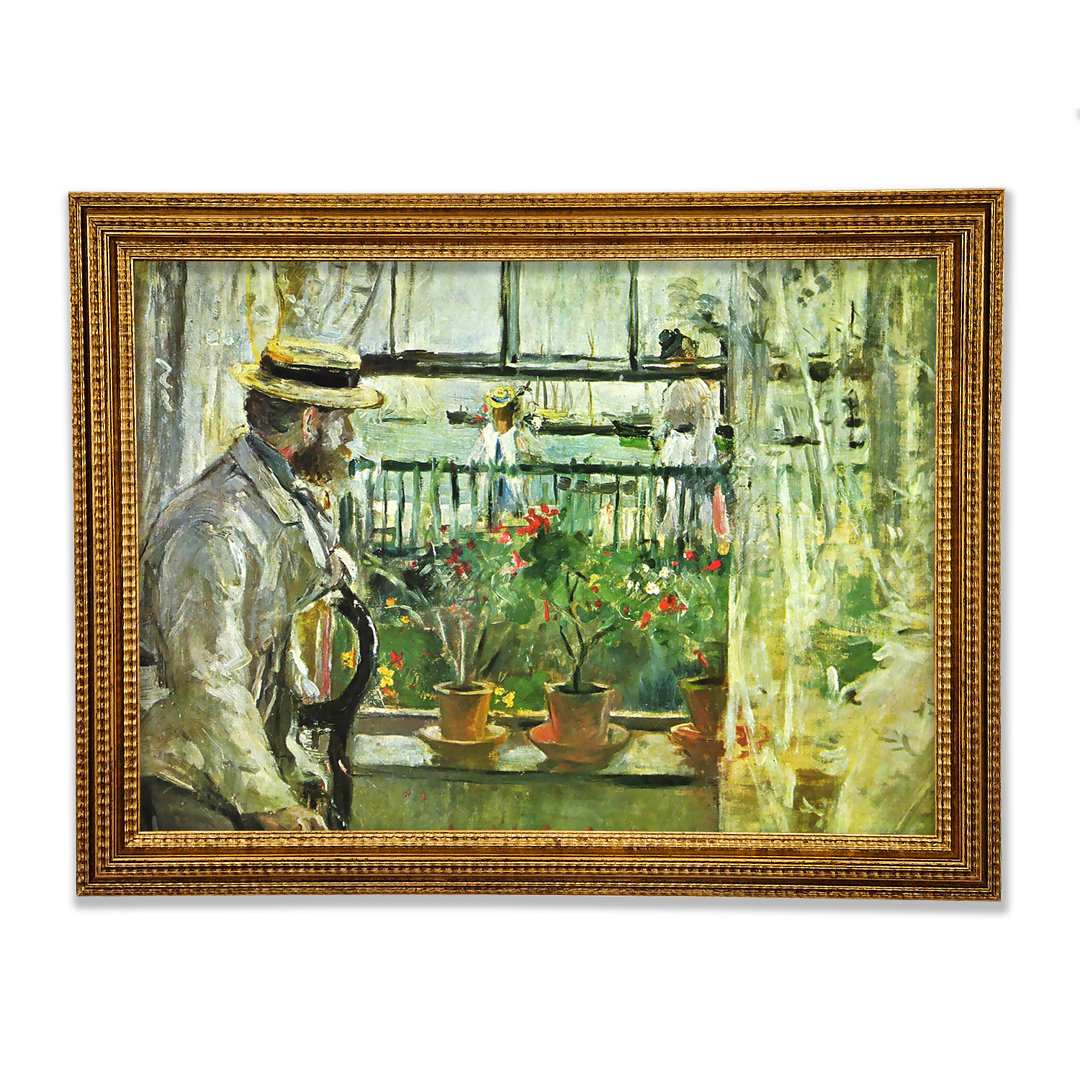 Gemälde Manet auf der Isle Of Wight von Morisot - Einzelne Bilderrahmen Kunstdrucke