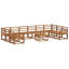 363cm Wide Patio Sectional Set