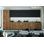 Ensemble d'armoires de cuisine en panneau de fibres à densité moyenne (MDF) H 96 po x l 182 po x P 24 po FK-CELESTIAL