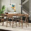 Ensemble repas pour quatre personnes