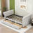 Grantham Twin Upholstered Daybed with Two Drawers