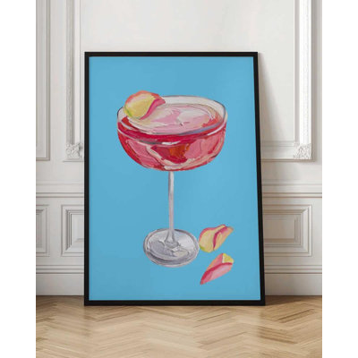 Cocktail Art Print - Modern Drink Illustration, affiche