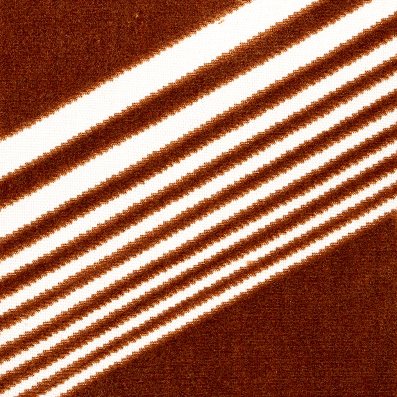 Tissu en velours Schumacher x Victor Glemaud, Chameau