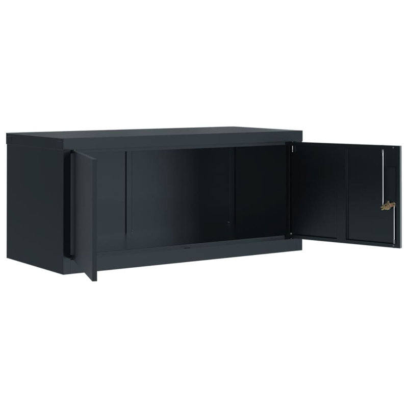 Marielos 2 -Door Credenza, Anthracite