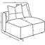 Fauteuil rembourré pour femme en terre cuite-314976086