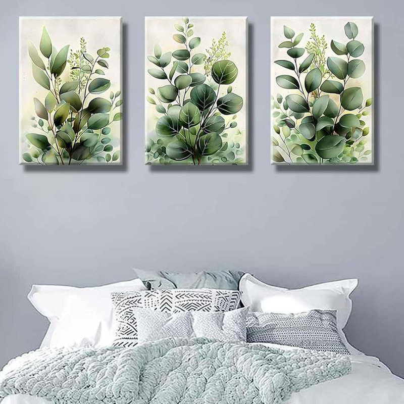 3 Piece Wrapped Canvas Print, 40 cm H x 30 cm W
