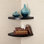 Floating Half-Circle Corner Ledge Shelf Set