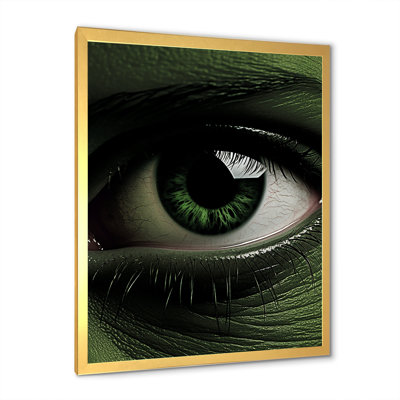 Emerald Eye Dream sur impression sur toile