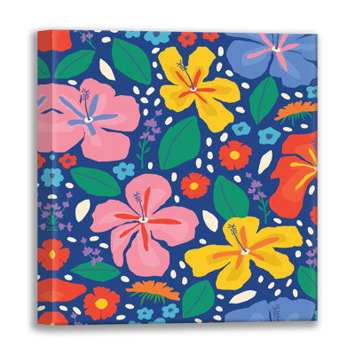 Floriography 2 -Giclee on Gallery Wrapped Canvas by Roochita Chachra